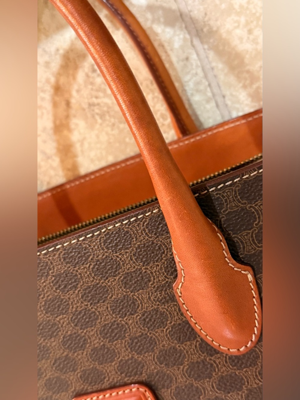 Celine Triomphe Macadam Tote Bag!! - Picture 15 of 16